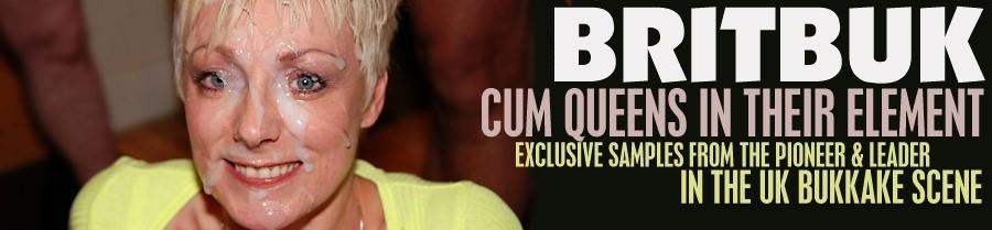 BritBuk British Bukkake Parties, Exclusive samples from AmateurFacialsUK