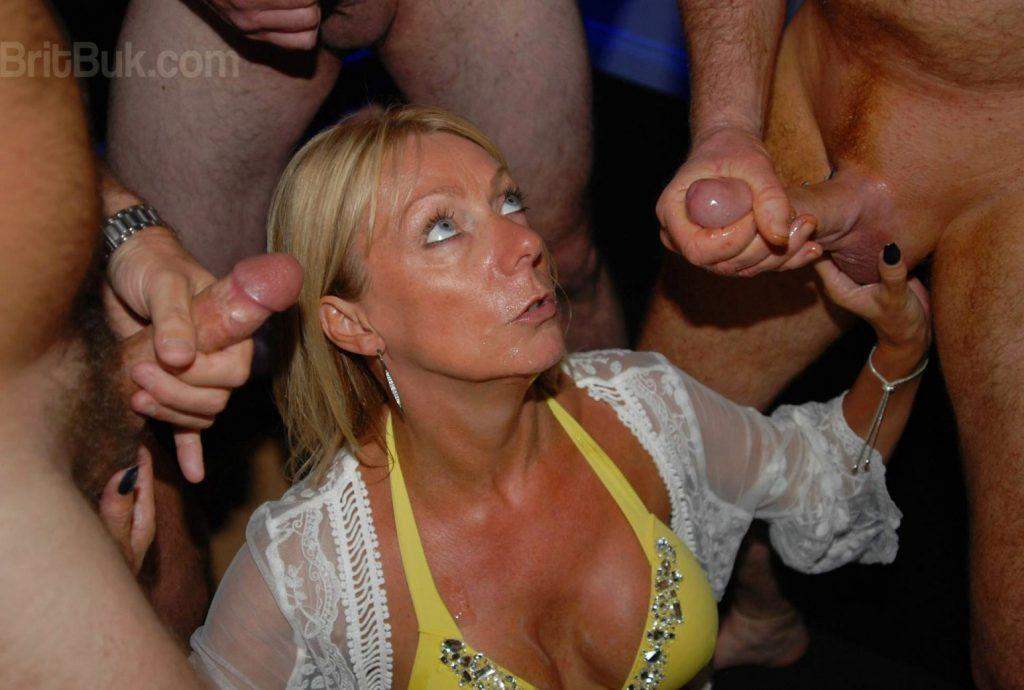 British Milf Gangbang