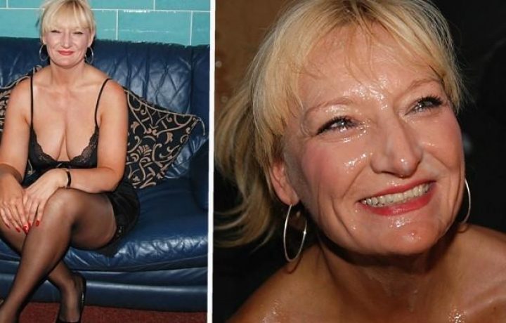 Naked Women Over 50 trying to make Porn: Bonny Epson bukkake.
