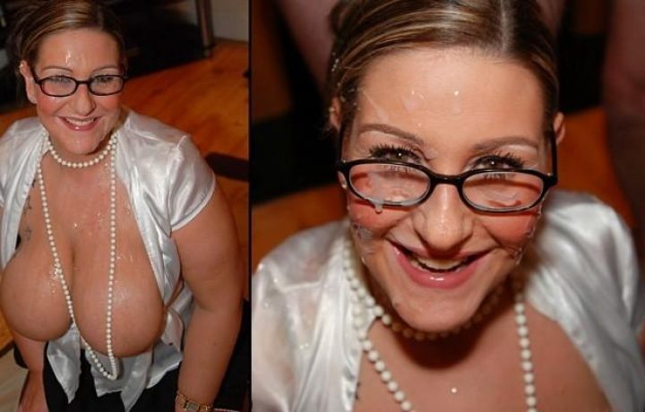 Big Tits Bukkake: Dani Amour