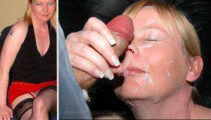 milf cum in mouth