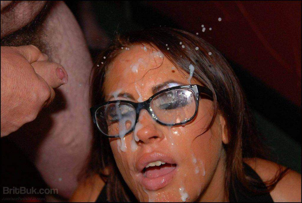 Massive Bukkake for adorable BRITISH MILF Tyla Moore